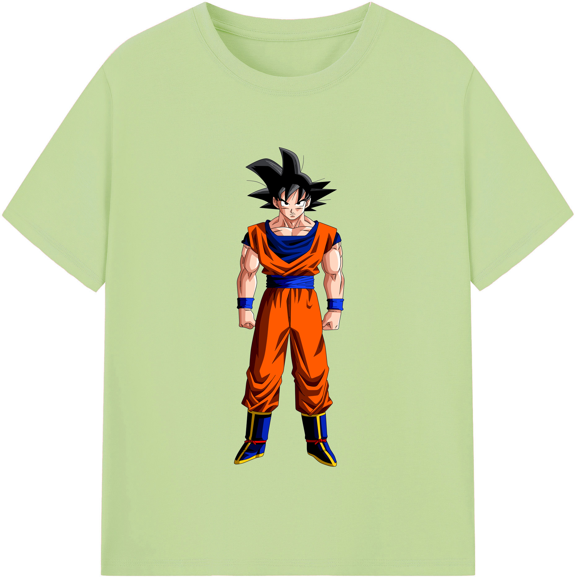 （画像用） ドラゴンボール 孫悟空（そん ごくう）Son Goku カカロット DRAGON BALL Kakarotto 綿100％半袖Tシャツ（フロントプリント）